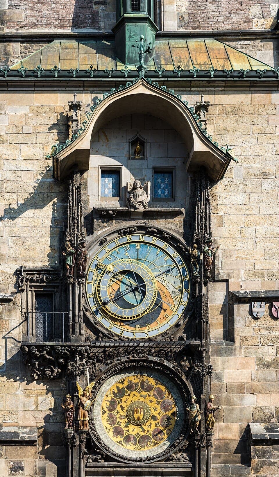 El gentío del reloj astronómico
